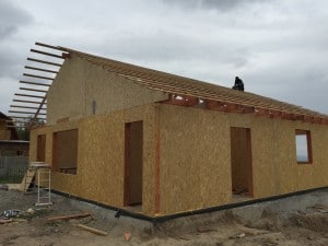 Этапы строительства дома из SIP панелей