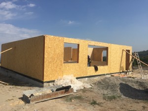 Строительство жилого дома из СИП панелей в Акжаре