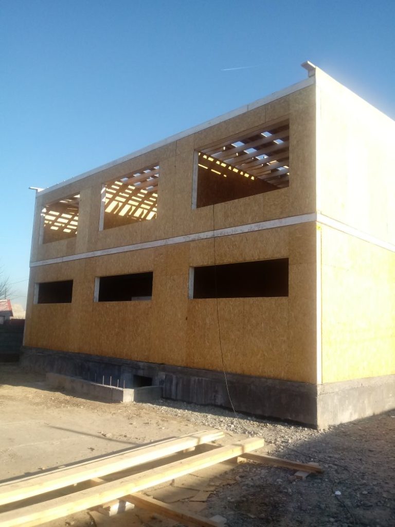 Строительство торгового дома из СИП панелей в Талдыкоргане