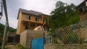 Строительство загородного дома из SIP панелей по улице Дулати