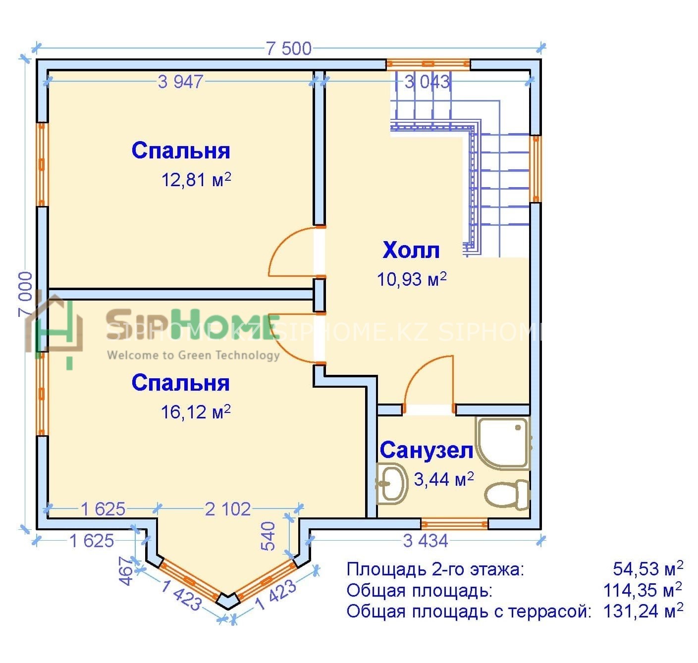 2018] Строительство частного дома в Талгаре из СИП панелей - SipHome.kz |  SipHome.kz