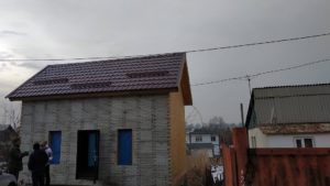 Строительство дачного домика из СИП-панелей площадью 43 кв.м в районе Олимпийской деревни