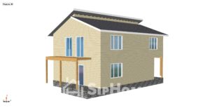 Начато строительство нового дома из СИП панелей в Талгаре