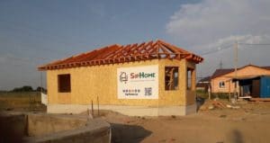 Строительство дома из СИП панелей в Жана Куат 86 м2