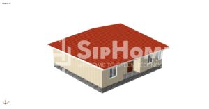Строительство дома из сип панелей в поселке Жапек батыра (4)