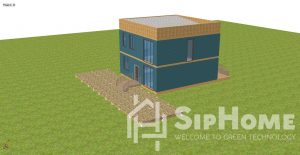 Строительство двухэтажного дома на 208 квадратных метров по каркасной технологии.(Объект СДАН!) (4)