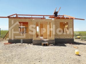 Строительство дома из СИП панелей в Бурундае 63м2 (9)