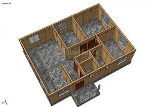 Строительство дома из СИП панелей площадью 98,7м2 (Объект СДАН) (1)
