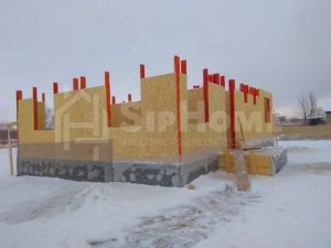 Строительство дома из СИП панелей площадью 98,7м2 (Объект СДАН) (8)