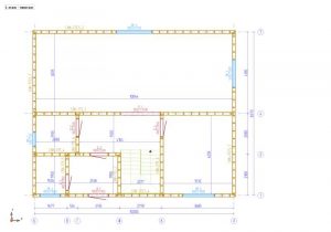 Строительство двухэтажного дома площадью 179.6 квадратных метров по каркасной технологии (объект СДАН) (1)