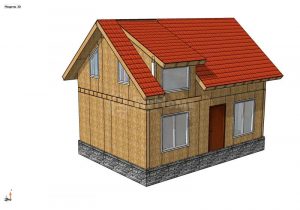 Строительство дома из СИП панелей площадью 57,3 м2 (Объект СДАН) (1)