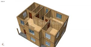 Строительство дома из СИП панелей площадью 150м2 (Объект СДАН)