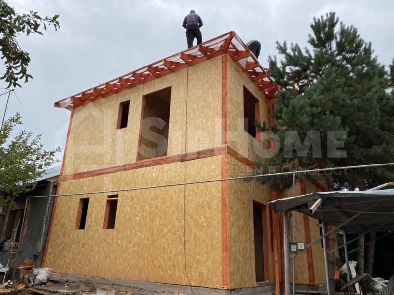 Строительство дома из СИП панелей площадью 150м2 (Объект СДАН)
