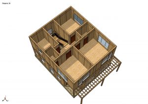 Строительство дома из СИП панелей площадью 170м2 (Объект СДАН) (1)