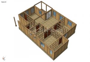 Строительство дома из СИП панелей площадью 166,5м2 (Объект СДАН) (1)