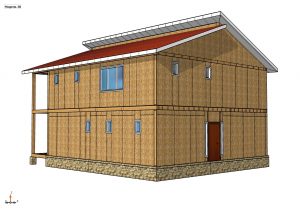 Строительство дома из СИП панелей площадью 240м2 (Объект СДАН)