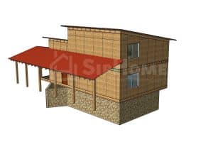 Строительство дома из СИП панелей площадью 132 м2 (10)