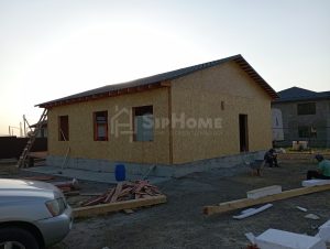 Строительство дома из СИП панелей площадью 121 м2 (2)